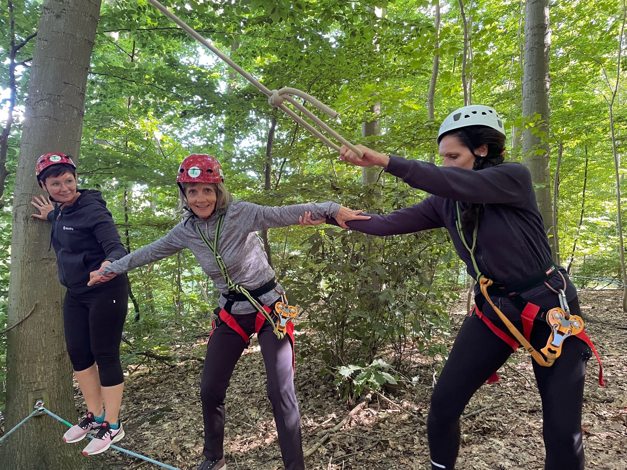 Teambuilding i jordhøjde